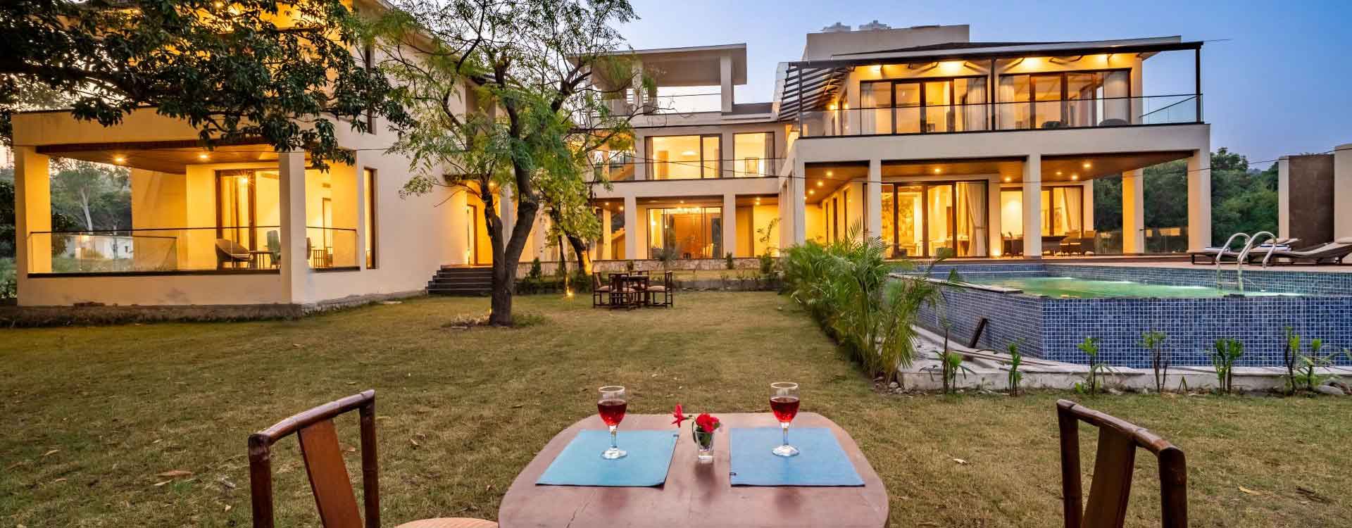 Calippic Riverine Villa at Jim Corbett - Resort Jim Corbett