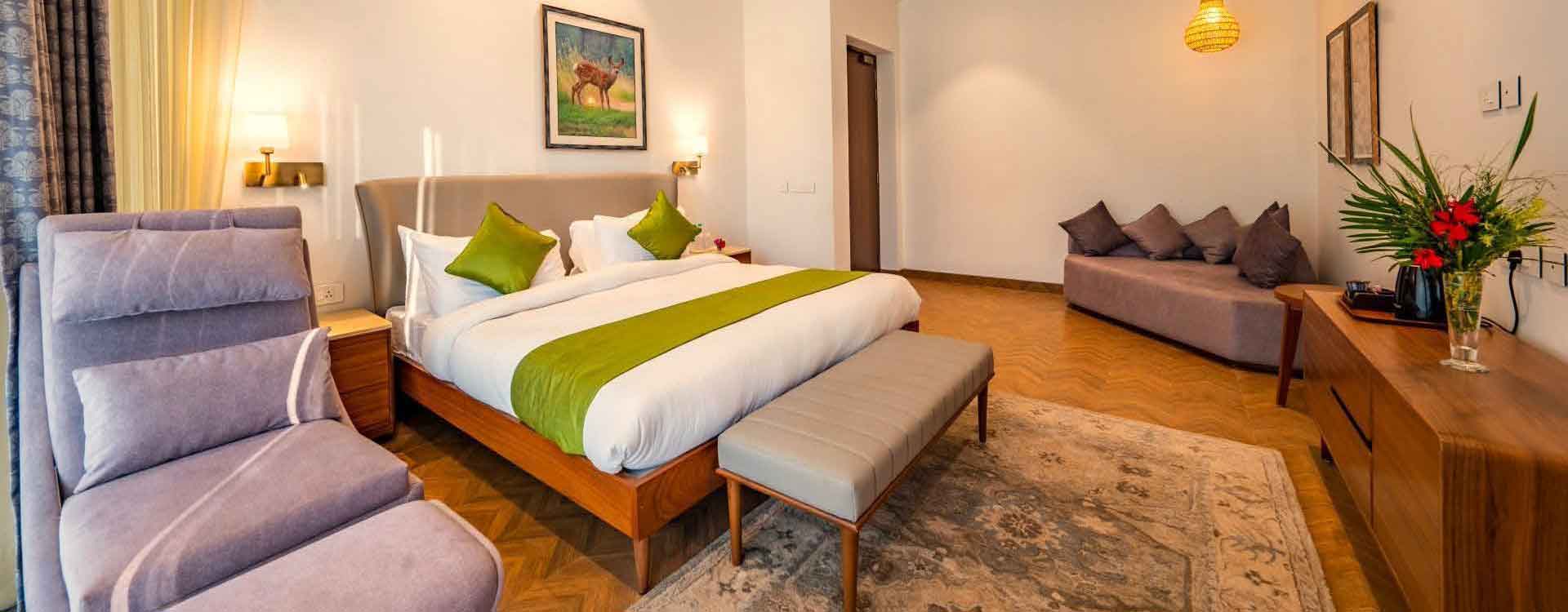 Calippic Hotels Jim Corbett - Garden View Rooms